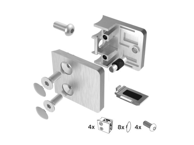 Glass clamp